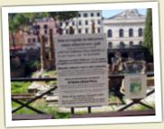 (25/66): tablica na Piazza di Torre Argentina, aby nie porzuca kotw